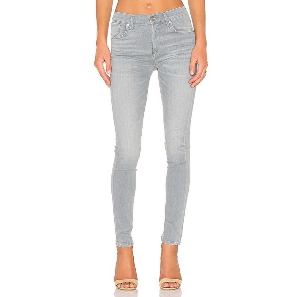 Agolde Revovle Sophie High Rise Skinny in Fame Grey